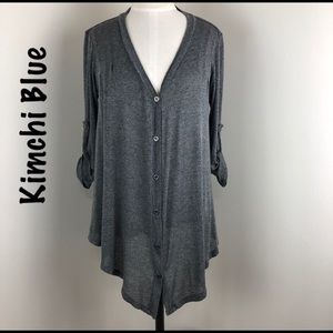 Kimchi Blue Gray cardigan XS